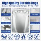 Hot Seal Customized Printed Mylar Zipper Bags Die Cut Plastic Bags For Food Storage